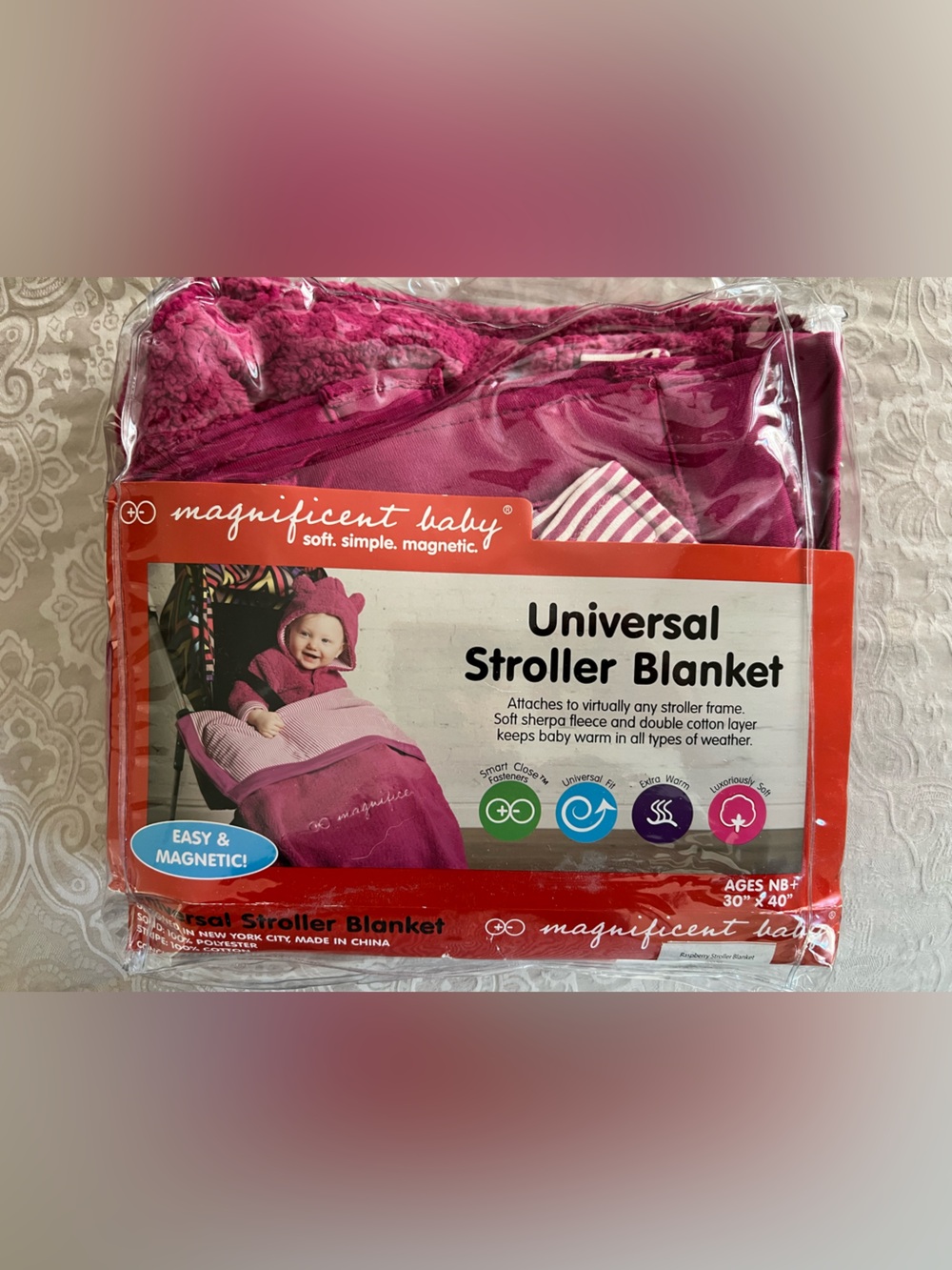 Universal Stroller Blanket - New